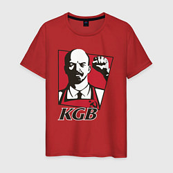 Мужская футболка KGB Lenin