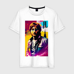 Мужская футболка John Lennon - world legend