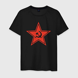 Мужская футболка USSR star