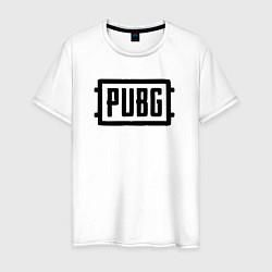 Мужская футболка Логотип Pubg