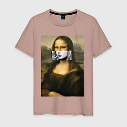 Мужская футболка Мона Лиза Да Винчи