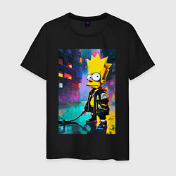 Мужская футболка Bart Simpson - urban fantasy