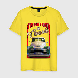 Мужская футболка Классика автомобиль Chevrolet Thriftmaster