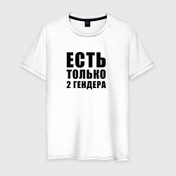 Мужская футболка 2 гендера