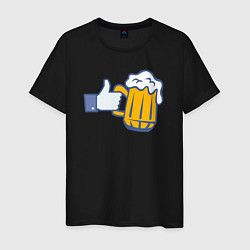 Мужская футболка Like beer