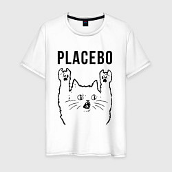 Мужская футболка Placebo - rock cat