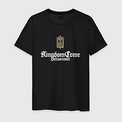 Мужская футболка Kingdom come deliverance logo
