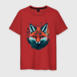 Мужская футболка Огненная лисица