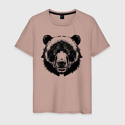 Мужская футболка Чернильный медведь