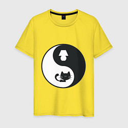 Мужская футболка Инь-Ян гармония