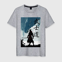 Мужская футболка Бусидо - кодекс самурая - Япония
