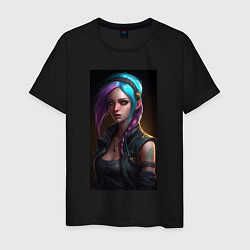 Мужская футболка Jinx arcane league of legends