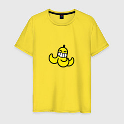 Мужская футболка Банановая кожура Спрей Бравл старс