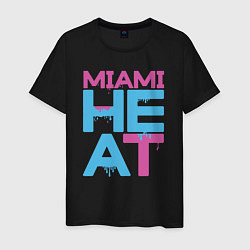 Мужская футболка Miami Heat style