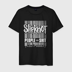 Мужская футболка Slipknot bar code