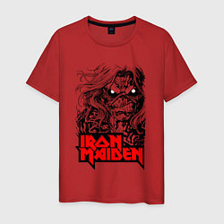 Мужская футболка Iron Maiden eyes