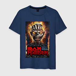 Мужская футболка Iron evil head