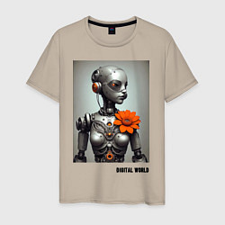 Мужская футболка Робот Боня