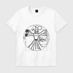 Мужская футболка Витрувианский Неверь в худо
