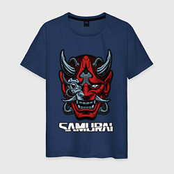 Мужская футболка Samurai mask