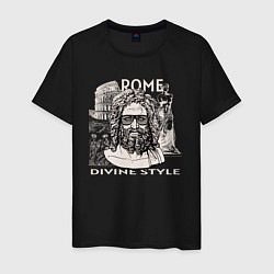 Мужская футболка Римский Бог на стиле