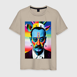 Мужская футболка Salvador Dali - pop art - neural network