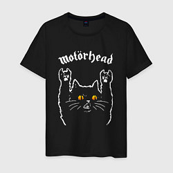 Мужская футболка Motorhead rock cat