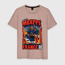 Мужская футболка Килиан Мбаппе Франция 10