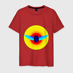 Мужская футболка Летящий скарабей