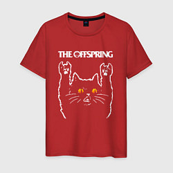 Мужская футболка The Offspring rock cat