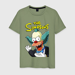 Мужская футболка Krusty the clown