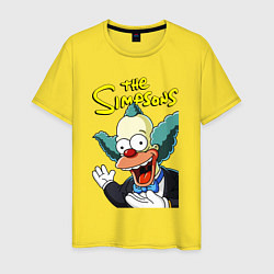 Мужская футболка Krusty the clown