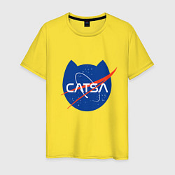 Мужская футболка Коты - исследователи Космоса