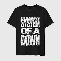 Мужская футболка System of a down - stencil