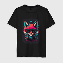 Мужская футболка Playful fox