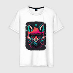 Мужская футболка Playful fox