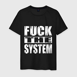 Мужская футболка SoD - f**k the system