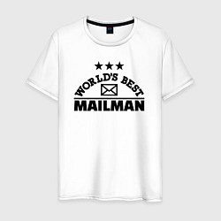 Мужская футболка Лучший в мире почтальон