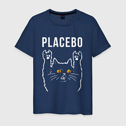 Мужская футболка Placebo rock cat