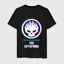 Мужская футболка The Offspring glitch rock
