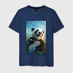 Мужская футболка Веселая панда