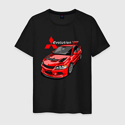 Мужская футболка Lancer Evolution 8