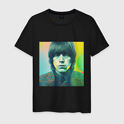 Мужская футболка Brian Jones Pop Glitch Art