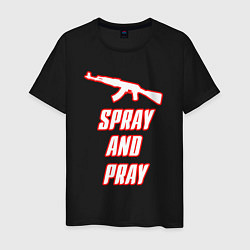 Мужская футболка Spray and play