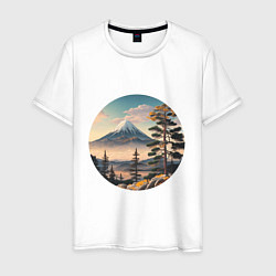 Мужская футболка Природа Японии и Дальнего Востока