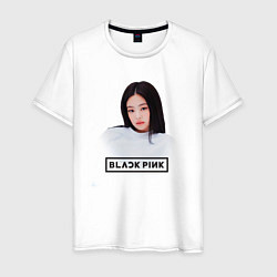 Мужская футболка Jennie Kim Blackpink