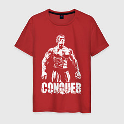 Мужская футболка Arnold conquer