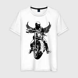 Мужская футболка Biker wings