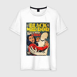 Мужская футболка Белое рождество - Черное зеркало: комикс обложка