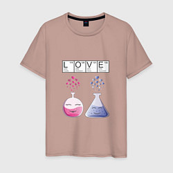 Мужская футболка Химия любви